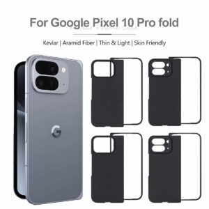 Elufa Carbon Fiber Google Pixel 10 Pro Fold Case - Kevlar Hinge Protection